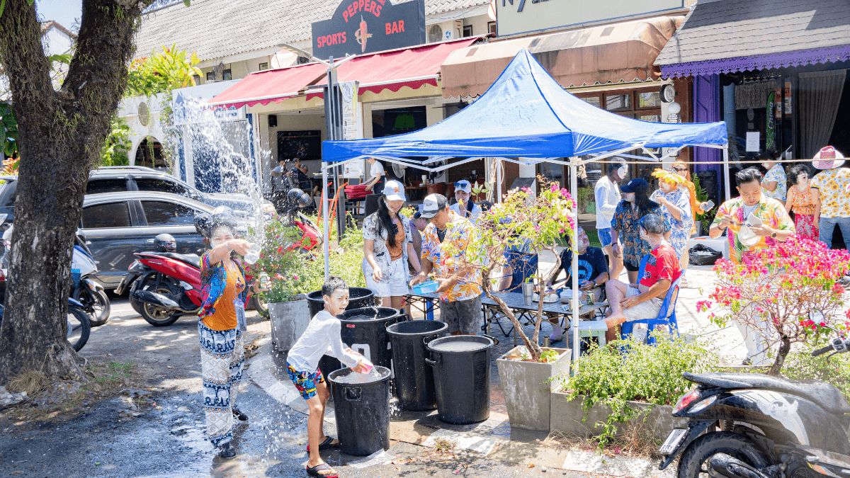 Songkran Phuket Water Fighting
